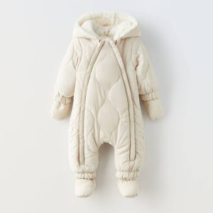 کاپشن سرهمی برند زارا اسپانیا meh254